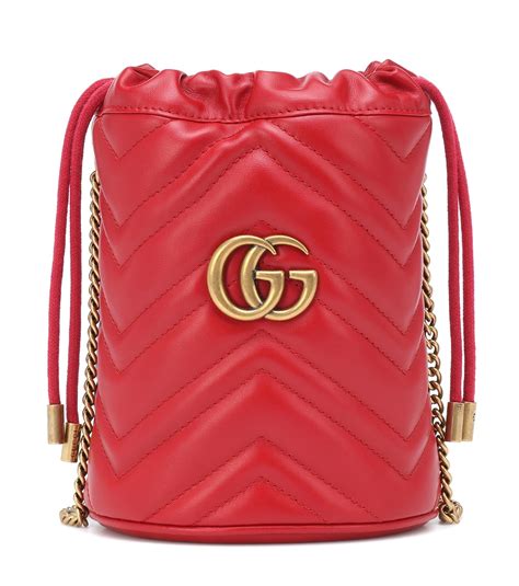 gucci bucket bag medium|gucci marmont bucket bag.